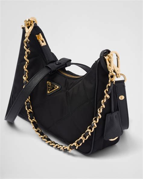 prada re edition nylon bag black|prada re edition price.